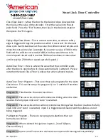 Preview for 10 page of American Garage Door Supply smart JACK Setup Manual