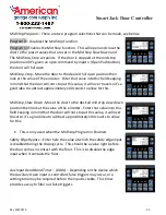 Preview for 11 page of American Garage Door Supply smart JACK Setup Manual