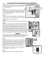 Preview for 11 page of American Garage Door Supply Supralift II Installation Manual