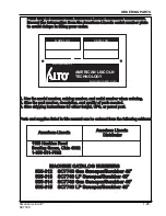 Preview for 46 page of American-Lincoln SC7740 Operator'S Manual & Parts List