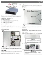 American Megatrends StorTrends 1312-N Quick Hardware Installation Manual preview