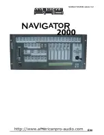 American Pro NAVIGATOR 2000 User Manual preview