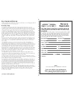 Preview for 2 page of AMERICAN SNIPER STEAMASTER Safety, Operation And Maintenance Manual With Parts List