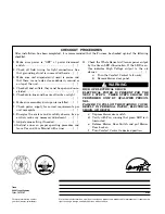 Preview for 30 page of American Standard AUD2B060AFV32A Installer'S Manual