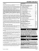 Preview for 3 page of American Standard CDX1B040A9241A Installation, Operation And Maintenance Manual