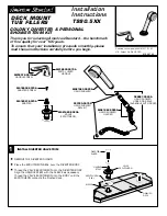 Preview for 5 page of American Standard Colony Soft T975.400 Installation Instructions Manual