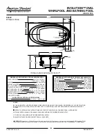 Preview for 2 page of American Standard Evolution 2645V Specification Sheet