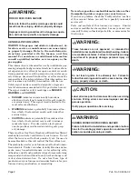 Preview for 2 page of American Standard Noncondensing Gas Furnaces User'S Information Manual