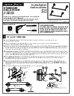 Preview for 1 page of American Standard Towel Bar 6718 Installation Instructions