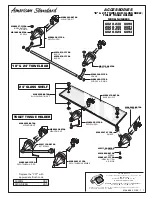 American Standard Towel Bar Specification Sheet preview