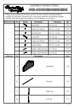 American Woodcrafters 1575-980 Assembly Instructions Manual preview