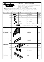 Preview for 6 page of American Woodcrafters 1575-980 Assembly Instructions Manual