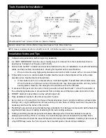 Preview for 2 page of AMERICANA OUTDOORS CHEROKEE Installation Instructions Manual