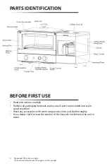 Preview for 6 page of AMERICANA EBK8810BL Instruction Manual