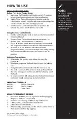 Preview for 7 page of AMERICANA EBK8810BL Instruction Manual