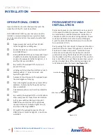 Preview for 20 page of AmeriGlide STRATOS Installation Manual