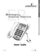 Preview for 2 page of Ameriphone ER Telephone User Manual