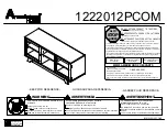 Ameriwood HOME 1222012PCOM Manual preview