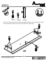 Preview for 19 page of Ameriwood HOME 5323321COM Assembly Instructions Manual