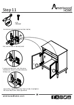 Preview for 18 page of Ameriwood HOME 5728872COM Instruction Booklet