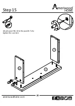 Preview for 22 page of Ameriwood HOME 5728872COM Instruction Booklet