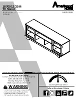 Ameriwood 1870012COM Assembly Instructions Manual preview