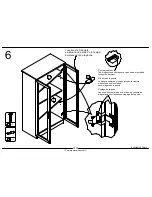 Preview for 10 page of Ameriwood 348012PCOM Assembly Manual