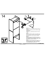 Preview for 18 page of Ameriwood 7390056PCOM Assembly Manual