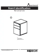 Preview for 4 page of Ameriwood AX1 9294096COM Assembly Manual