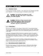 Preview for 21 page of Ametek TW1750 Operation Manual