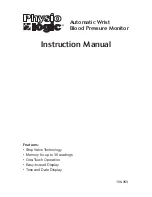 AMG Physio Logic Instruction Manual preview