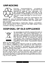 Preview for 8 page of Amica DH 752 700 S Operating Instructions Manual