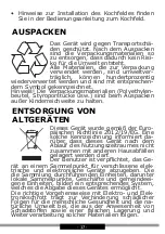 Preview for 17 page of Amica DH 752 700 S Operating Instructions Manual