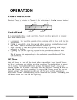 Preview for 14 page of Amica HCT Series Operating Instructions Manual