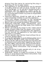 Preview for 9 page of Amica KH17271S Operating Instructions Manual