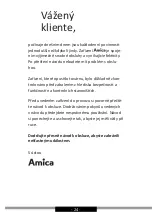 Preview for 24 page of Amica OMC6541BG Operating Instructions Manual