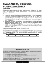 Preview for 24 page of Amica OTS5234I Operating Instructions Manual