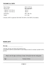 Preview for 22 page of Amica PB 2VQ203DFT Series Operating Manual