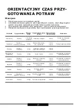 Preview for 17 page of Amica PT 4011 User Manual