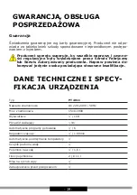 Preview for 19 page of Amica PT 4011 User Manual