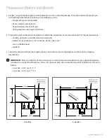 Preview for 3 page of Amico Reflection Series Installation Instructions Manual