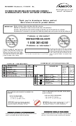 Amisco Urban Bronson Regular Footboard Bed Assembly Instructions preview