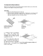 Preview for 2 page of AMK SQ602 Installation Manual