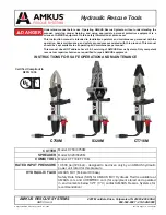 Amkus C750 Instructions For Safe Operation And Maintenance preview