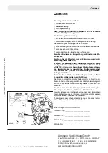 Preview for 5 page of Ammann ATR 60 C Operator'S Manual