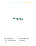 Preview for 6 page of AMobile PD470 Quick Start Manual