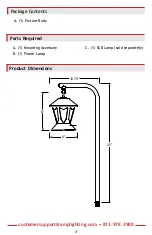 Preview for 3 page of AMP Lighting BeaconPro Path & Area Light Installation & Maintenance Manual