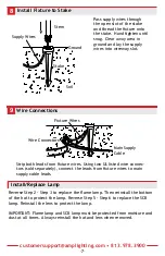 Preview for 7 page of AMP Lighting BeaconPro Path & Area Light Installation & Maintenance Manual