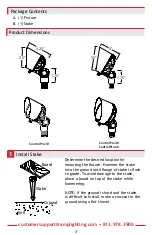 Preview for 3 page of AMP Lighting G2 ControlPro Series Installation & Maintenance Manual