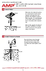 Preview for 5 page of AMP Lighting LucidPro MR16 Installation & Maintenance Manual